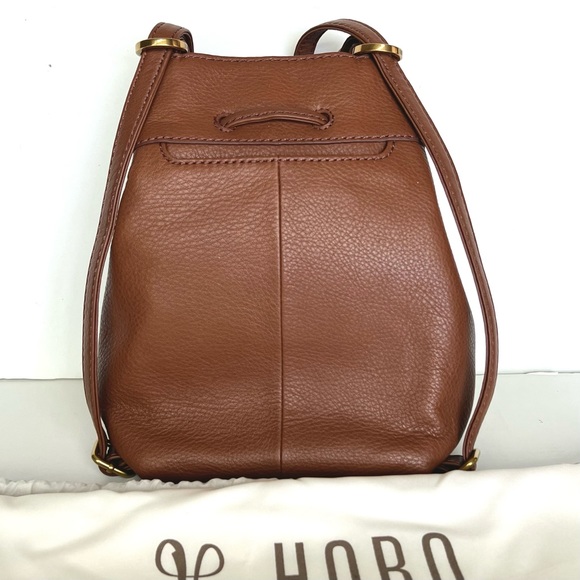 HOBO Ramble Leather Drawstring Shoulder / Backpack main image 7